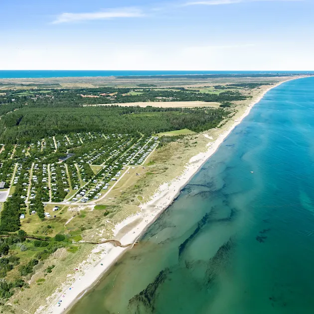 Skagen Sydstrand Camping Skagen Pladsen Drone